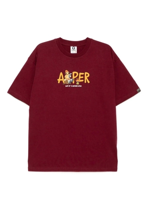 AAPE BY *A BATHING APE® Aaper T-shirt - Red
