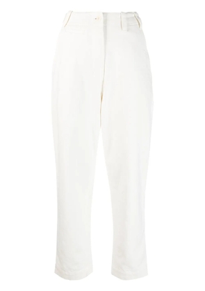 Margaret Howell high-waisted tapered trousers - White