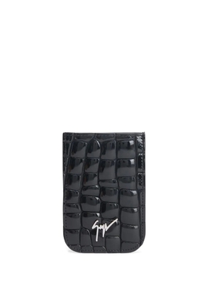 Giuseppe Zanotti Albert card holder - Black