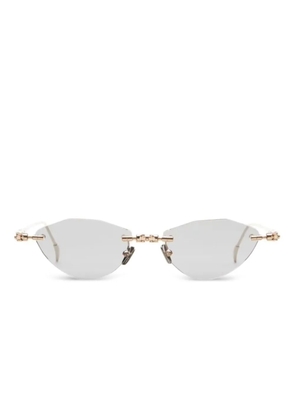Kuboraum rimless sunglasses - Gold