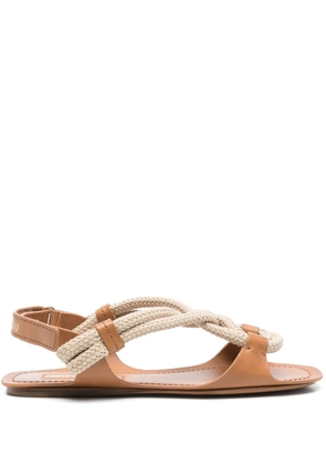 Miu Miu open-toe flat sandals - Neutrals