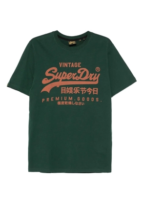 Superdry logo-print T-shirt - Green