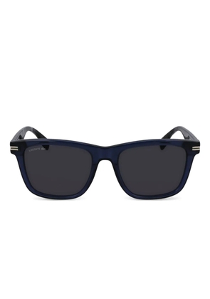 Lacoste logo-print sunglasses - Blue