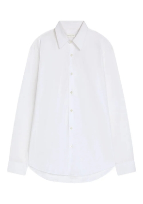 DRIES VAN NOTEN cotton poplin shirt - White