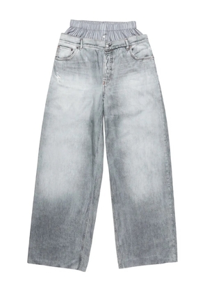 Acne Studios tiered jeans - Grey
