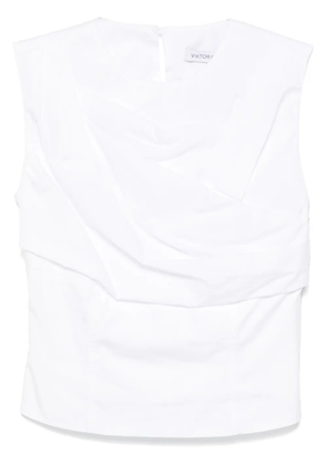 Viktor & Rolf pleated blouse - White