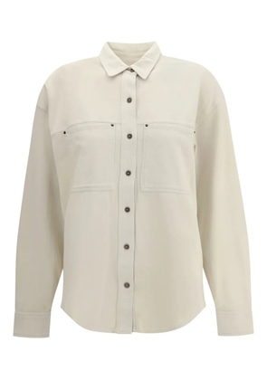 MARANT ÉTOILE Raquel double-pocket button-front shirt - White