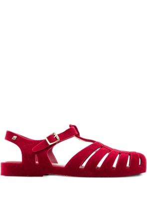 Melissa Possession Velvet sandals - Red