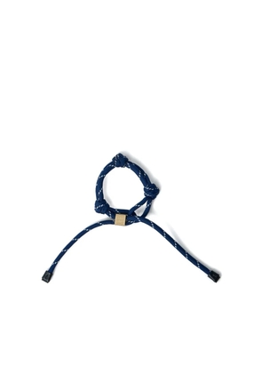 Miu Miu knotted-cord bracelet - Blue
