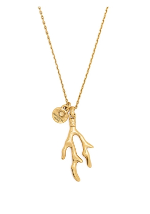 Goossens Talisman coral necklace - Gold