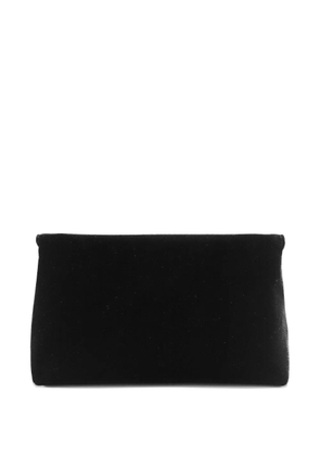 TOM FORD velvet clutch bag - Black