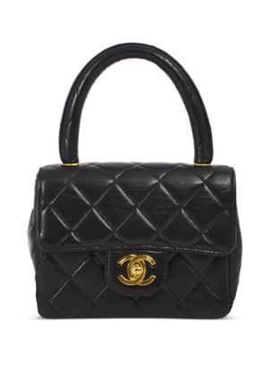 CHANEL Pre-Owned 1990-2000 mini Classic Flap handbag - Black
