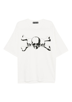 Mastermind Japan logo-print T-shirt - White
