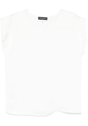 Fabiana Filippi beaded top - White