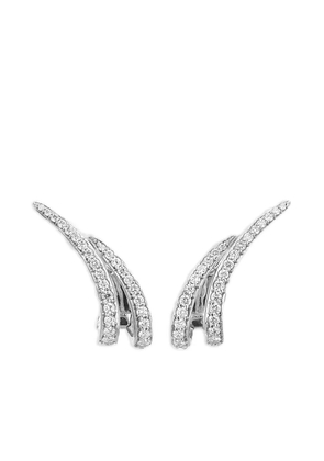 Shaun Leane 18K white gold and palladium Armis diamond ear cuffs