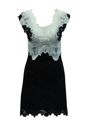 SANDRO V-neck lace dress - Black