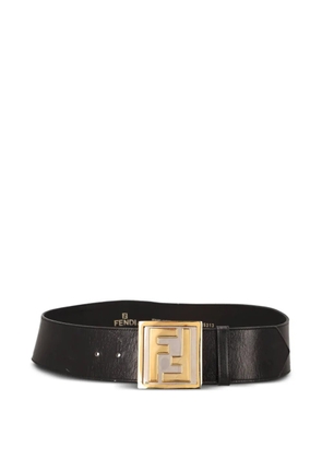 Fendi Pre-Owned leather belt - Black