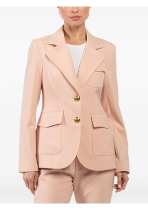 Smythe flap-pocket button blazer - Pink
