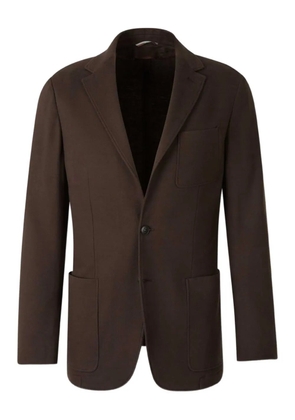 Canali single-breasted blazer - Brown