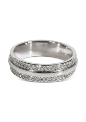 Tiffany & Co. Pre-Owned 18K white gold diamond ring - Silver