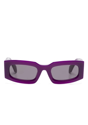 Off-White Eyewear Cary rectangle-frame sunglasses - Purple