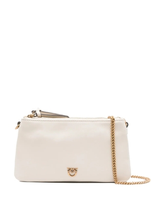 PINKO double-zip shoulder bag - White