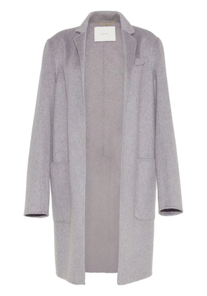 Adam Lippes Gina open-front cashmere coat - Grey