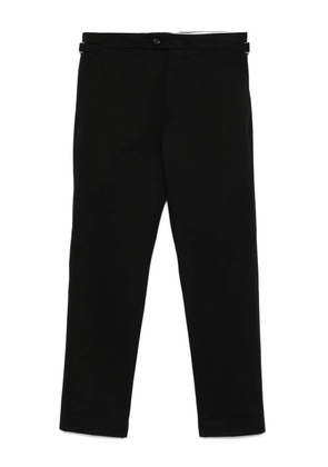 FURSAC cotton straight-leg trousers - Black