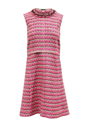 Marc Jacobs Vintage striped sleeveless shift dress - Pink