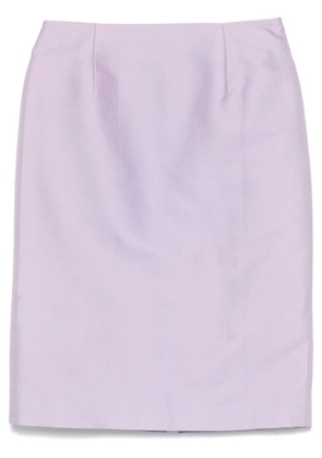 Christian Dior Pre-Owned 2010s cotton skirt - Purple