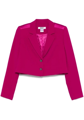 DKNY cropped blazer - Pink