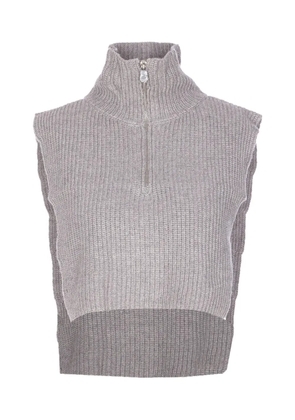 PINKO Cipro high-neck dickie - Grey