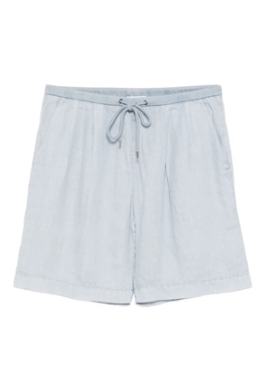 James Perse pleated bermuda shorts - Blue