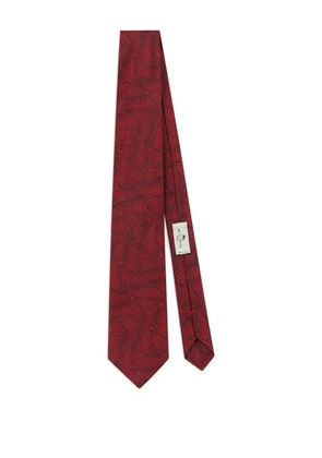 ETRO swirl-pattern tie - Red