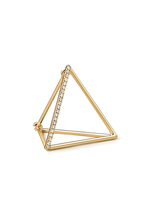 Shihara Diamond Triangle Earring 20 (01) - Metallic