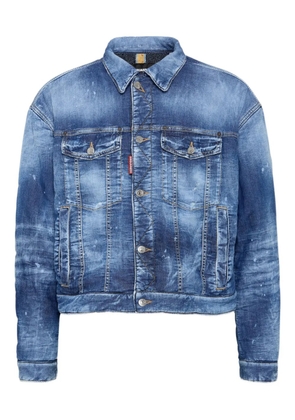 DSQUARED2 padded denim jacket - Blue