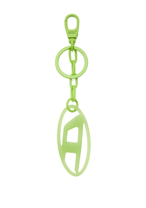 Diesel oval D charm keyring - Green