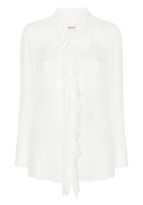 KHAITE Luka shirt - Neutrals