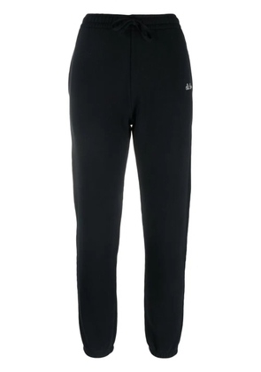 MC2 Saint Barth logo-embroidered cotton track pants - Black