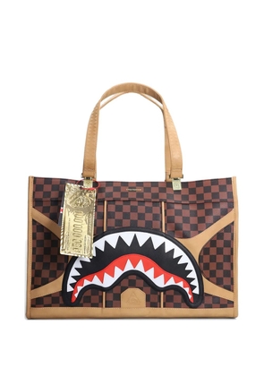 Sprayground Hennyville Tortuga shark tote bag - Brown