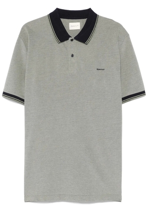 Gant piqué polo shirt - Green