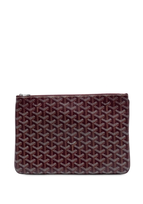 Goyard Pre-Owned 2020 Goyardine Senat MM clutch bag - Red