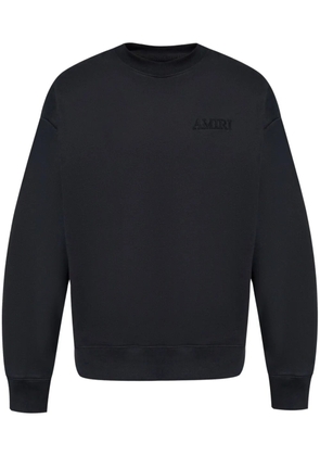 AMIRI embroidered-logo sweatshirt - Black