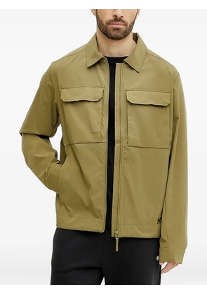 Helly Hansen embroidered-logo zip-front jacket - Green