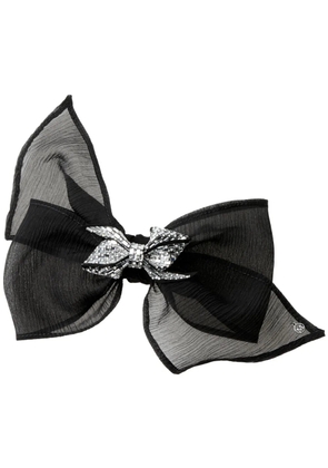 Maison Michel Fanie hair bow - Black