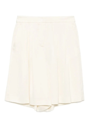 Karl Lagerfeld fluid tailored shorts - White