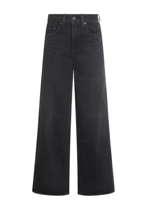 Levi's belt-loops wide-leg jeans - Black