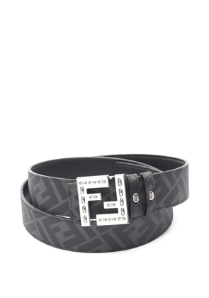Fendi Pre-Owned FF-motif leather belt - Grey