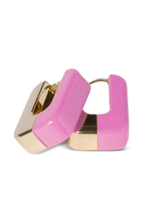 Miu Miu enamelled earrings - Pink