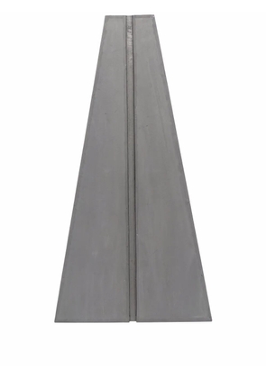 Parts of Four geometric candle holder - Grey